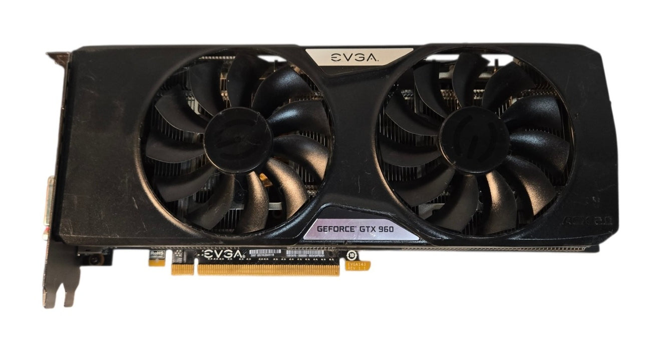 EVGA GeForce GTX 960 SSC Gaming ACX 2.0+ 4GB GDDR5 Graphics Card 04G-P4-3967-KR