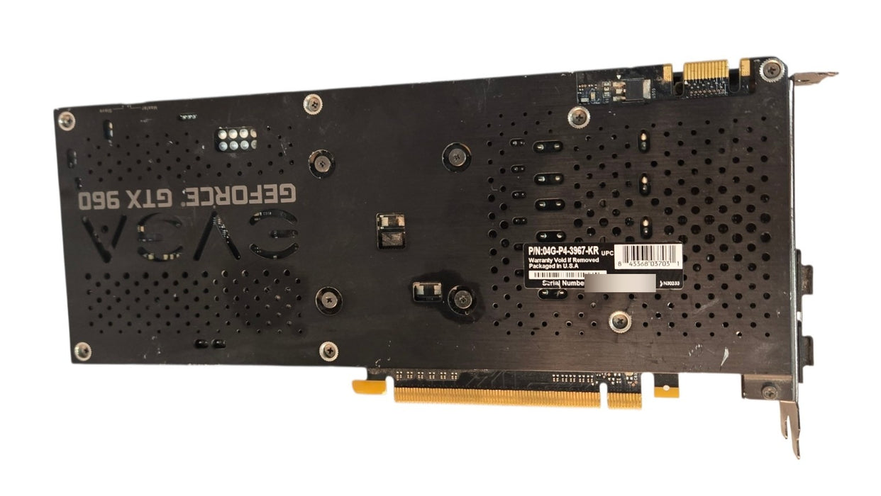 EVGA GeForce GTX 960 SSC Gaming ACX 2.0+ 4GB GDDR5 Graphics Card 04G-P4-3967-KR