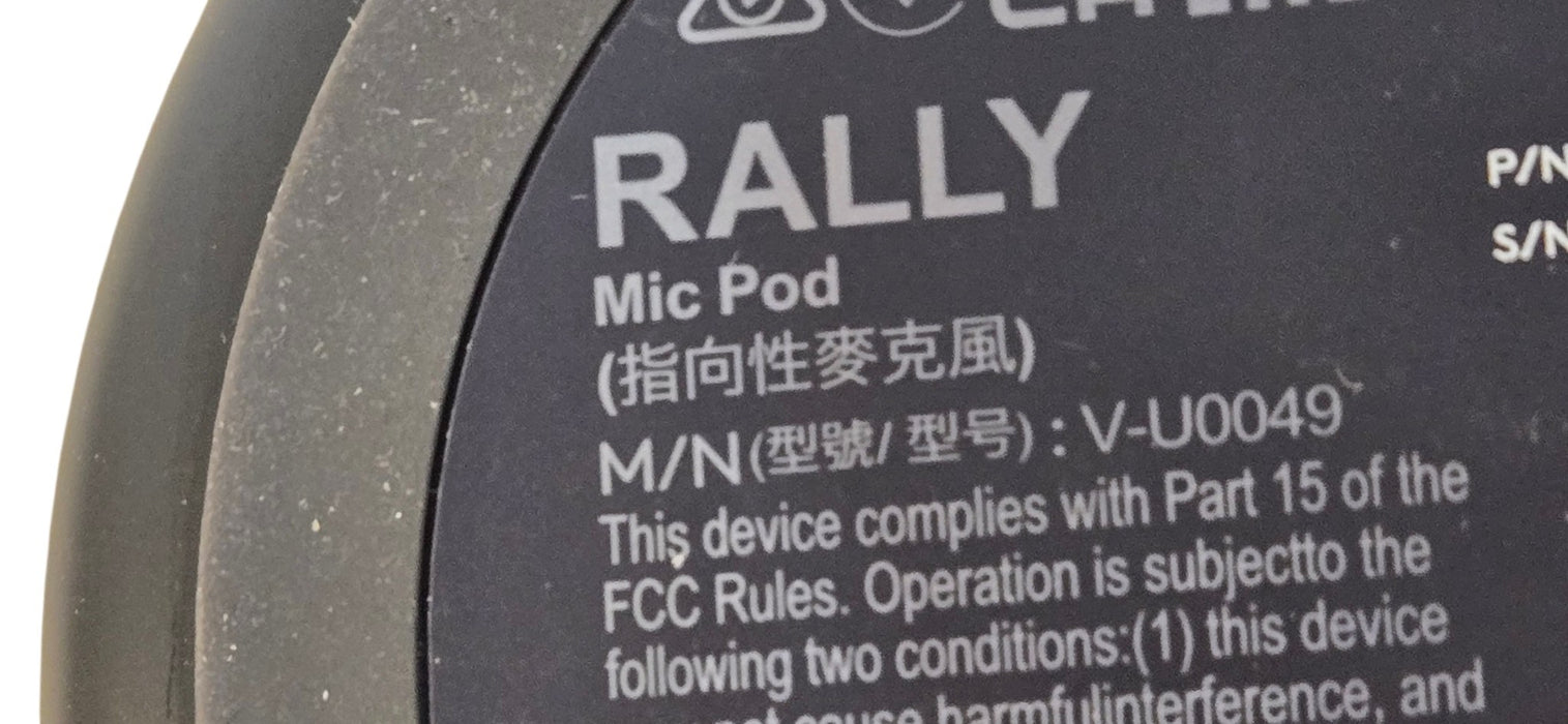 Logitech Rally Mic Pod V-U0049 Conference Microphone