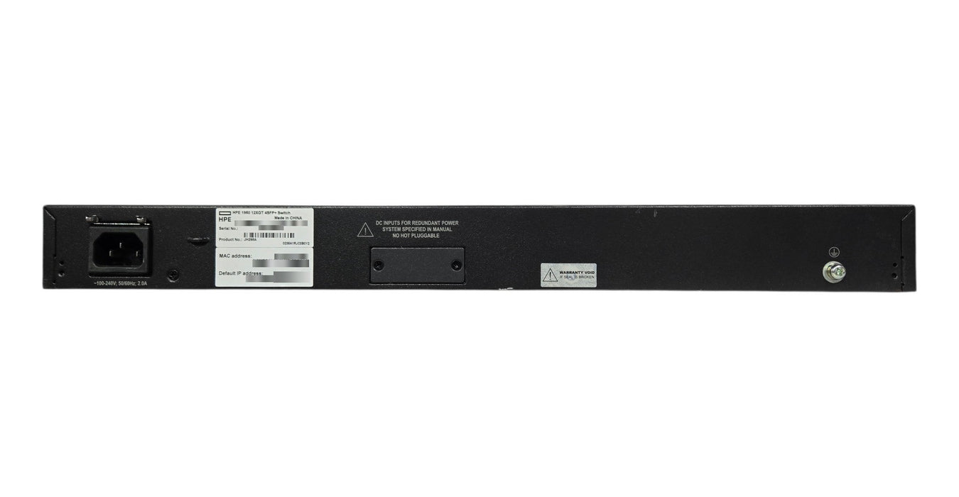 HPE OfficeConnect 1950-12XGT-4SFP+ JH295A 12-Port 10GBASE-T 4-Port 10GbE Switch