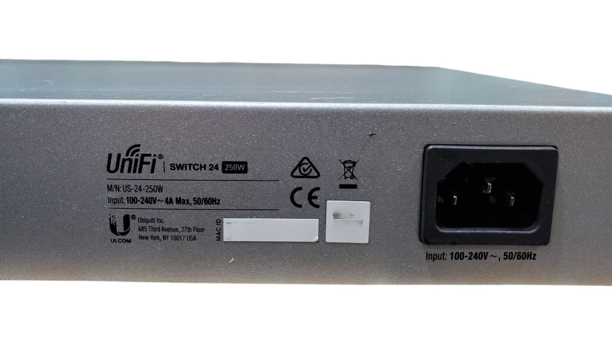Ubiquiti UniFi Switch 24 250W US-24-250W Gigabit PoE Smart Switch