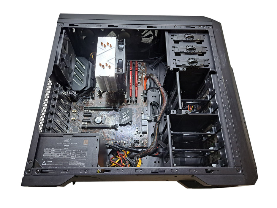 Custom PC MSI Z390-A PRO w/ Intel Core i5-9600K 3.70GHz, 16GB DDR4, No HDD, 500W