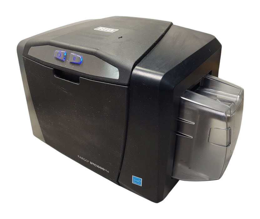 HID Fargo DTC1000Me Monochrome ID Card Printer - USB Ethernet (READ)