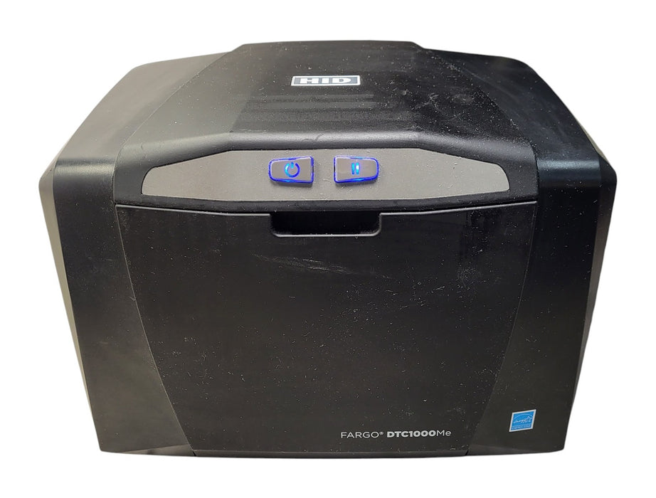 HID Fargo DTC1000Me Monochrome ID Card Printer - USB Ethernet (READ)