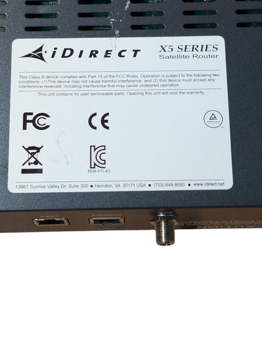 iDirect Evolution X5 - Satellite Router