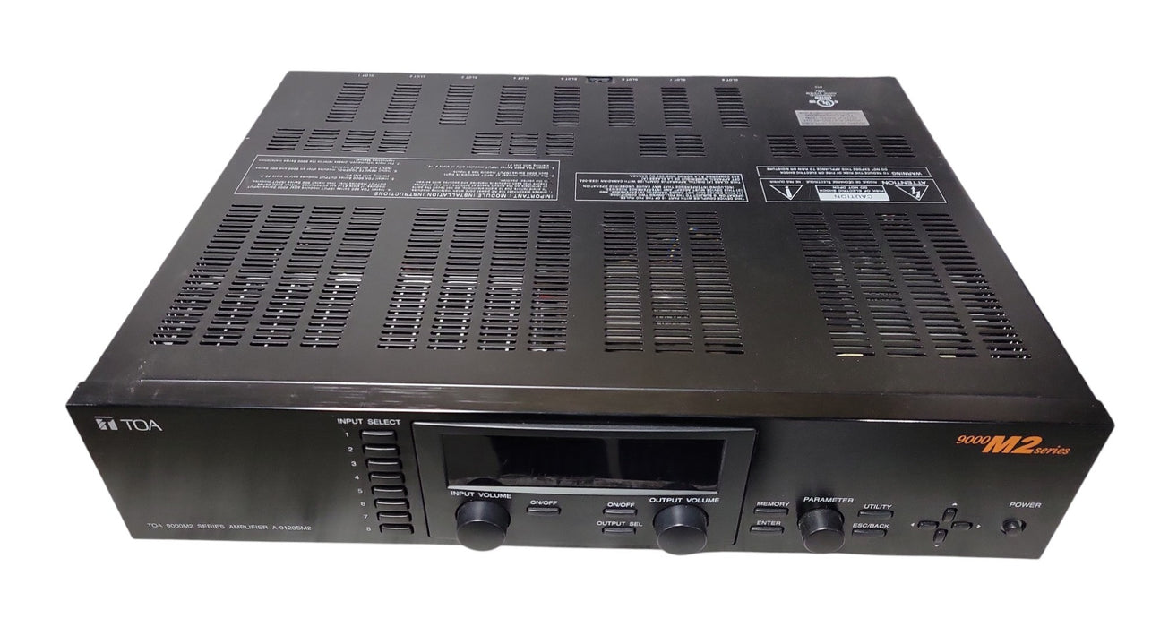 TOA A-9120SM2 9000 M2 Series Modular Matrix Mixer Amplifier