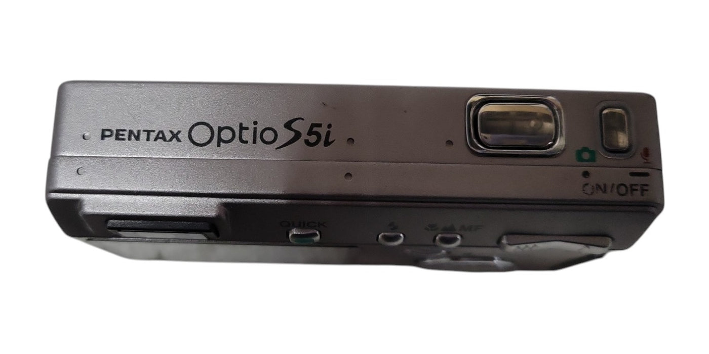 Pentax Optio S5i 5.0MP Compact Digital Camera Silver (READ