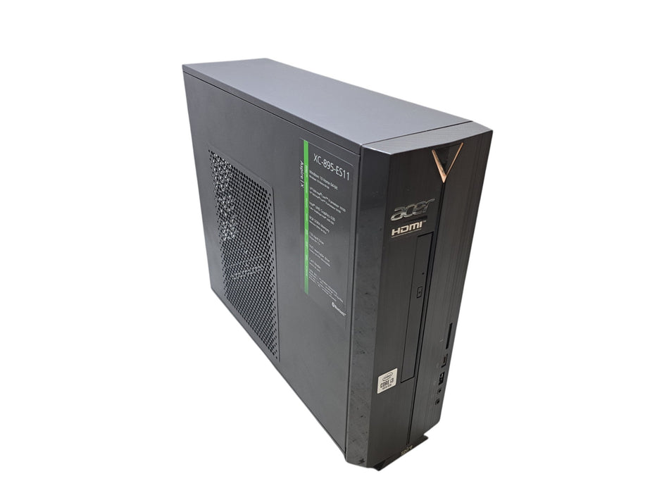 Acer Aspire XC-895-ES11 Desktop PC - Intel Core i3-10100 @3.60GHz 8GB RAM No HDD