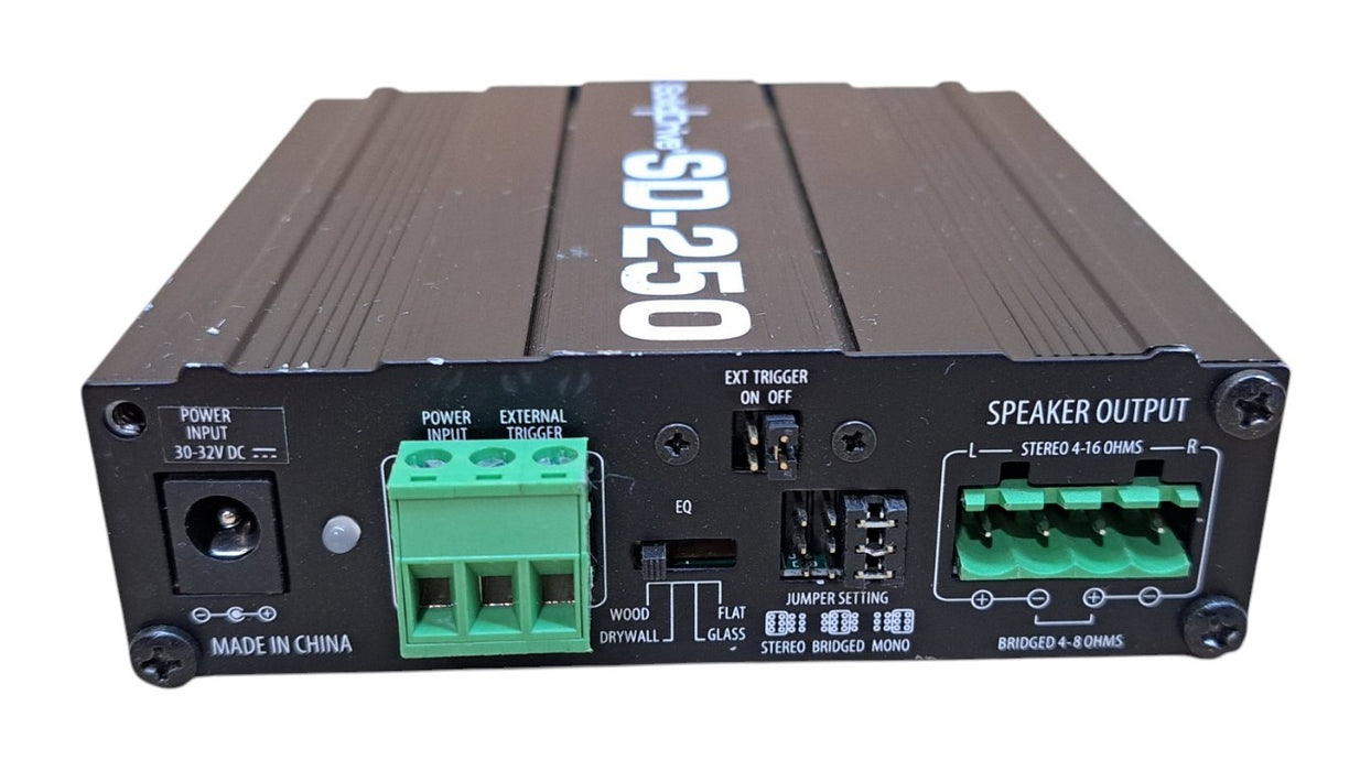 SolidDrive SD250 | 2-Channel Mini Amplifier | Power-On Tested