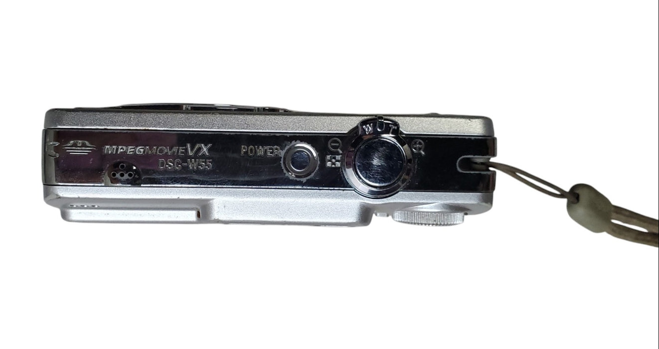 Sony Cyber-shot DSC-W55 7.2MP Digital Camera - No Battery (READ)