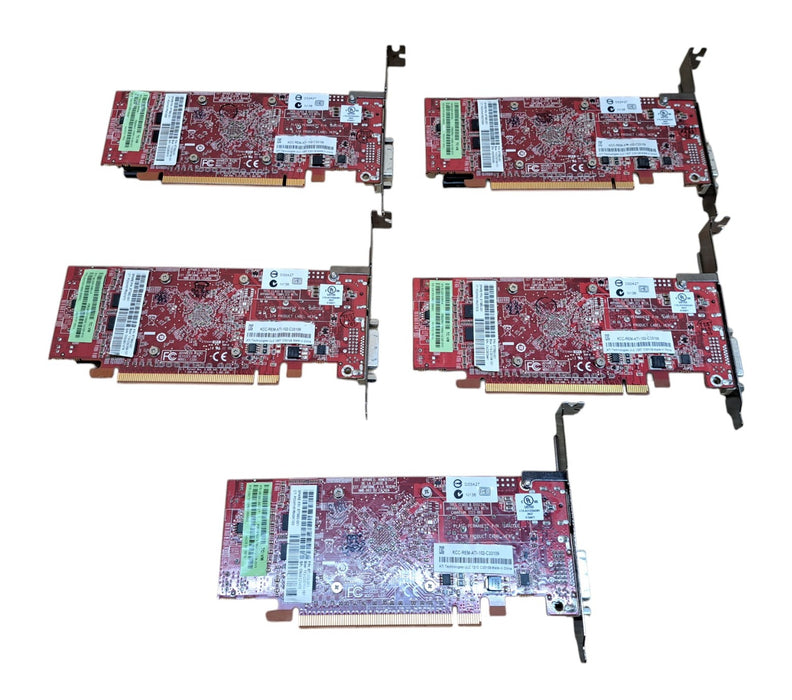 Lot of 5x AMD FirePro V3900 1GB GDDR3 Graphics Card