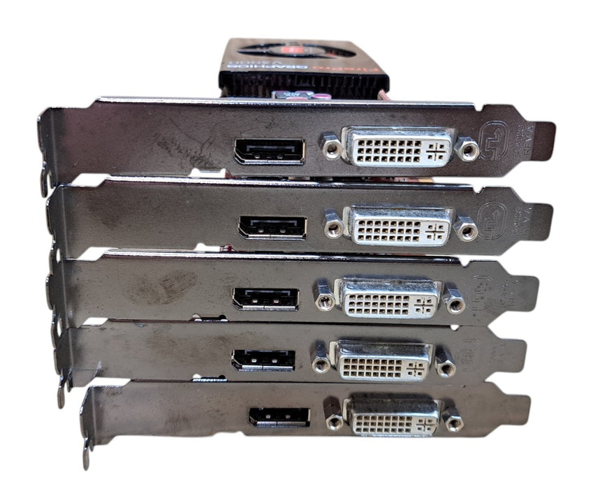 Lot of 5x AMD FirePro V3900 1GB GDDR3 Graphics Card