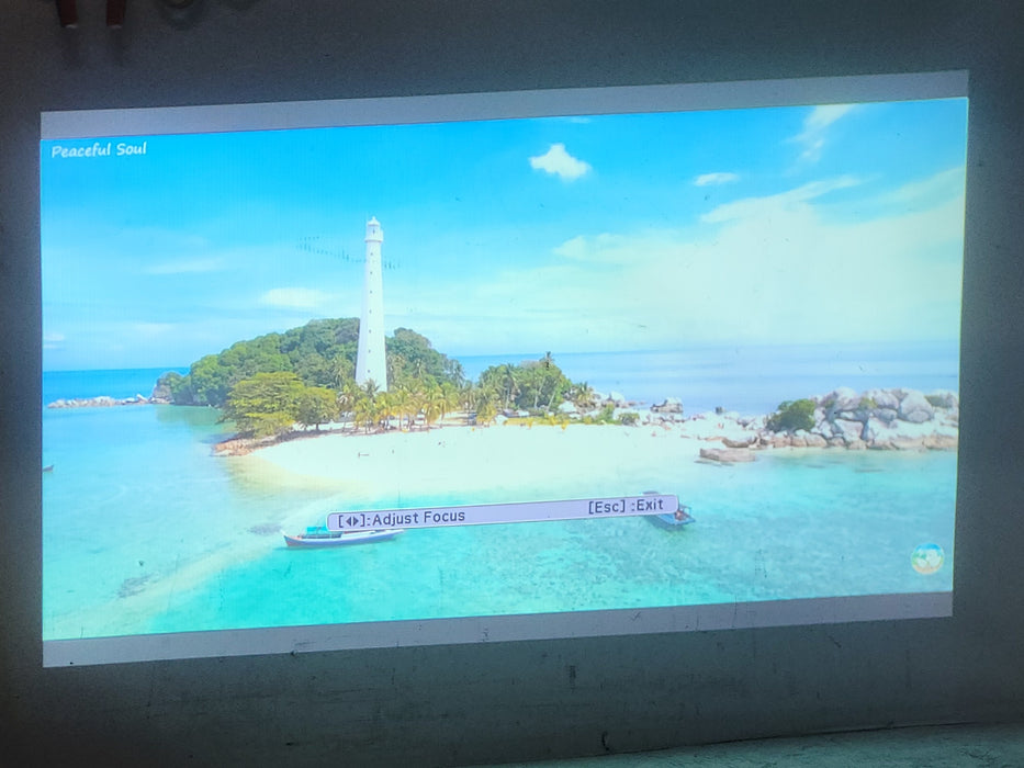 Epson PowerLite Pro Z8255NL 3LCD Projector Model H458A No remote