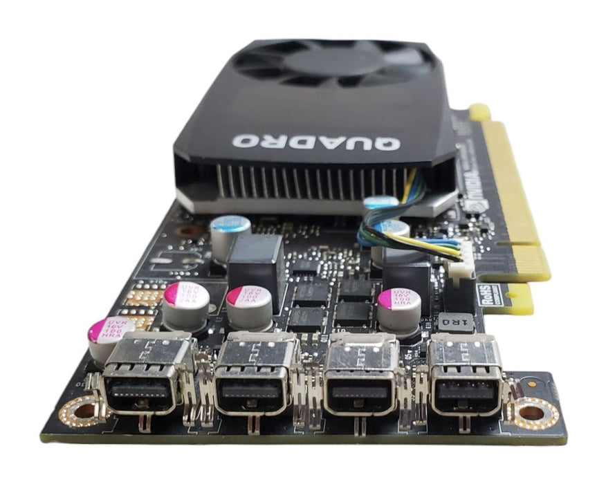 NVIDIA Quadro P620 2GB GDDR5 Graphics Card 4x MiniDP - No Bracket