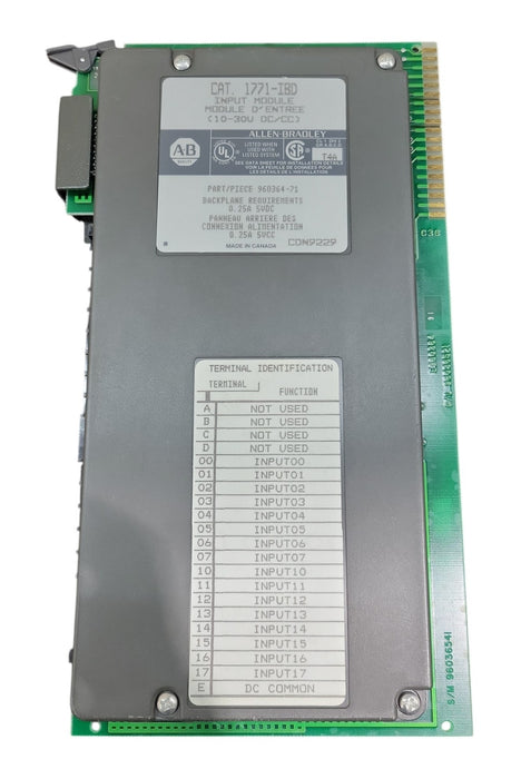 Allen-Bradley 1771-IBD - 10-30V DC Input Module