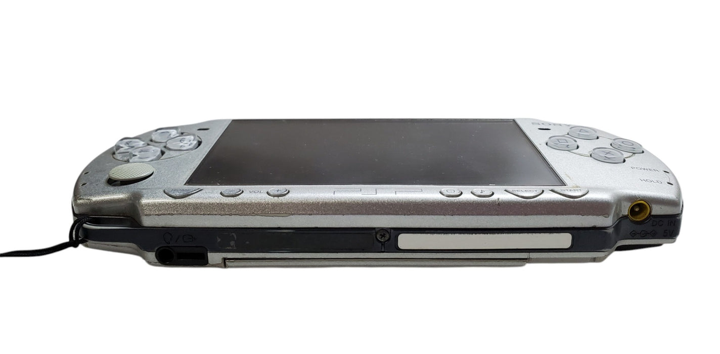 Sony PSP-2004 PlayStation Portable Handheld Console Silver - Console Only