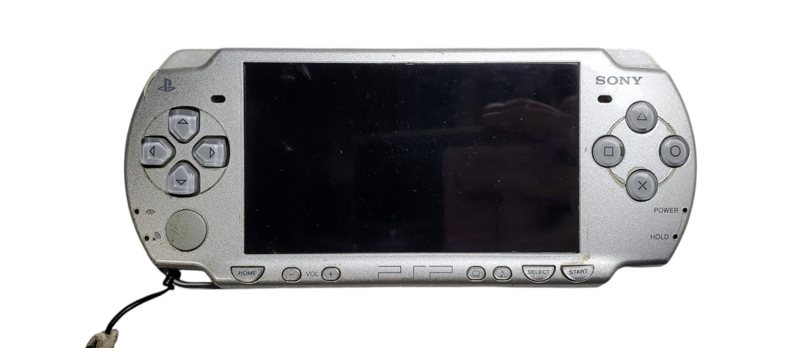 Sony PSP-2004 PlayStation Portable Handheld Console Silver - Console Only