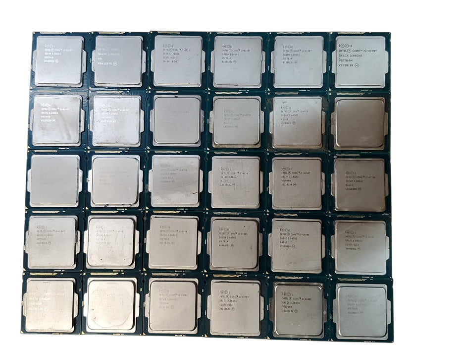 Lot of 180x, 2nd to 4th Gen i-series Desktop CPUs (CPU24-P6)