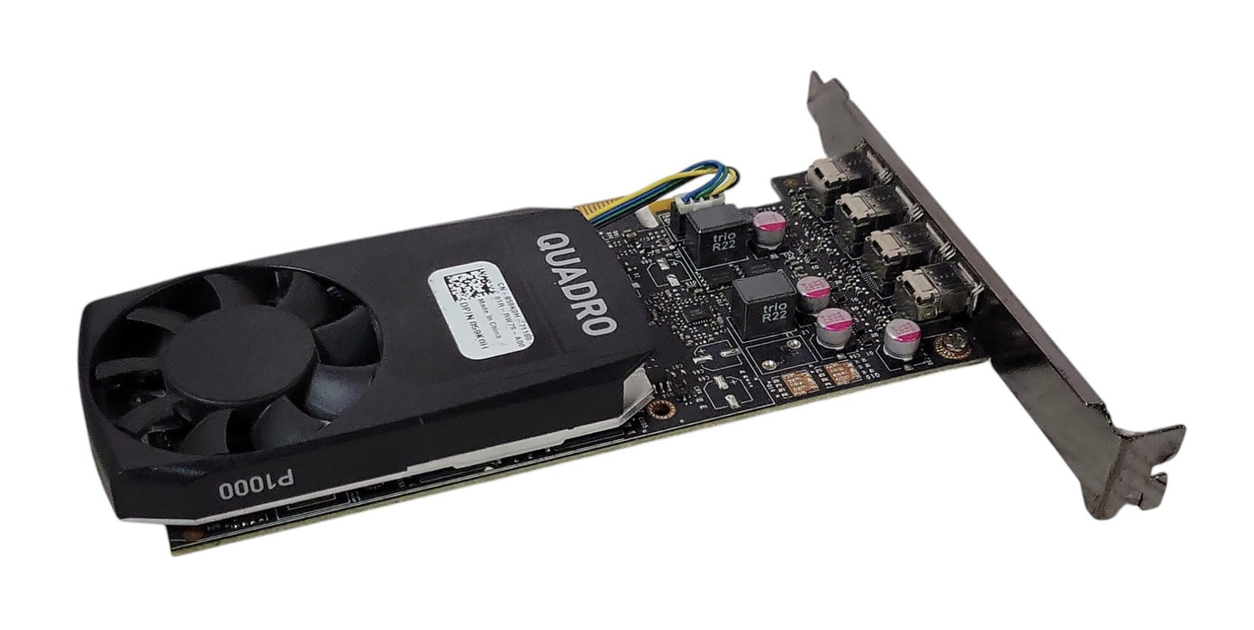 Dell NVIDIA Quadro P1000 4GB GDDR5 Graphics Card 059K0H FH Bracket