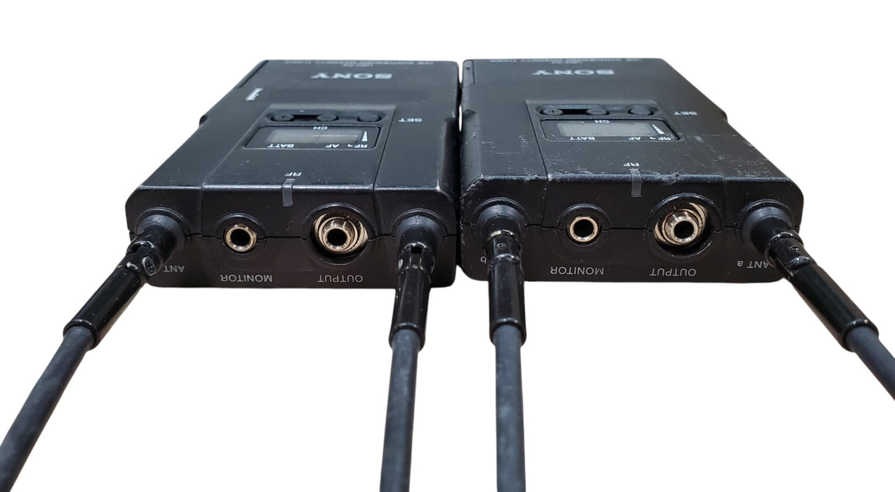 Lot 2x Sony URX-P2 UHF Synthesized Diversity Tuner *READ* (READ)