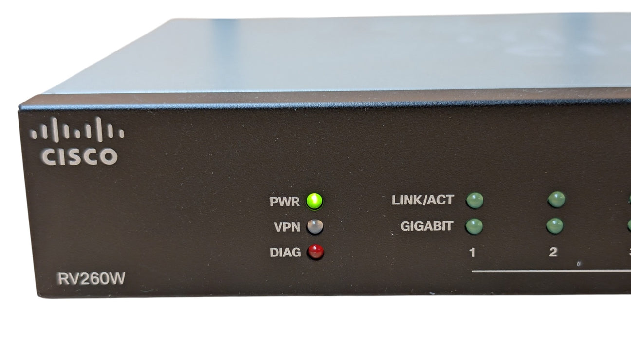 Cisco RV260W - Wireless-AC VPN Router 8-Port Gigabit LAN SFP WAN