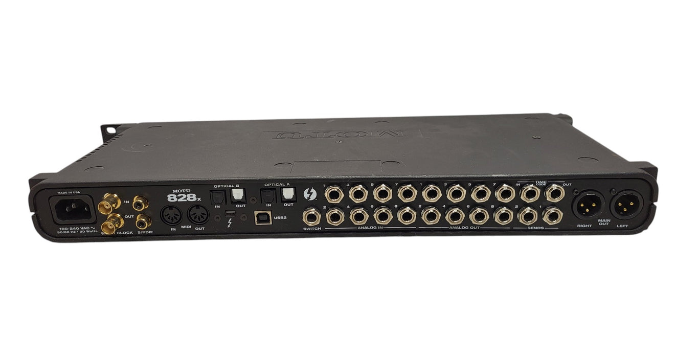 MOTU 828x - Thunderbolt & USB 2.0 Audio Interface (READ)