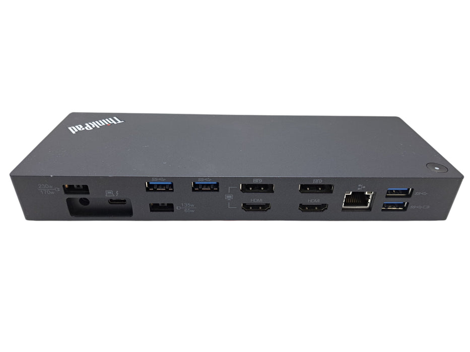 Lenovo ThinkPad Thunderbolt 3 Dock Gen 2 Type 40AN with 135W Power Adapter