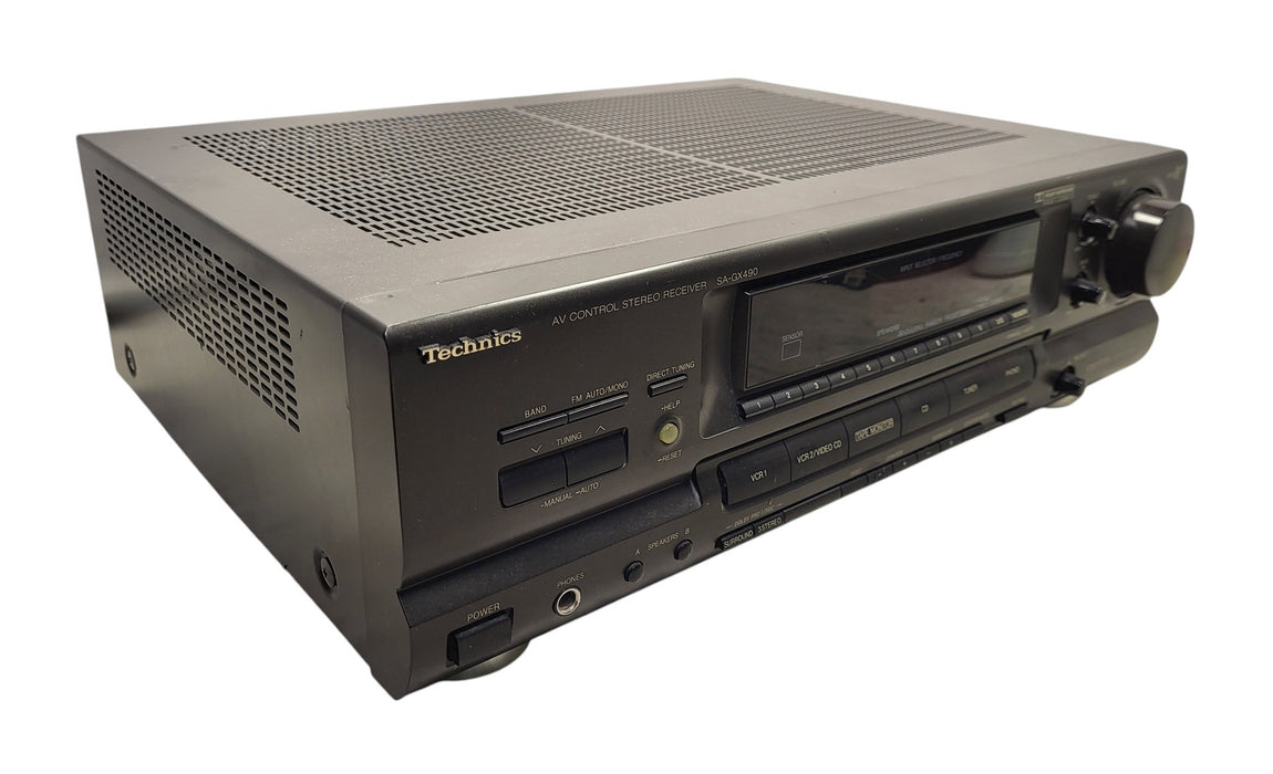 Technics SA-GX490 - AV Control Stereo Receiver Dolby Pro Logic