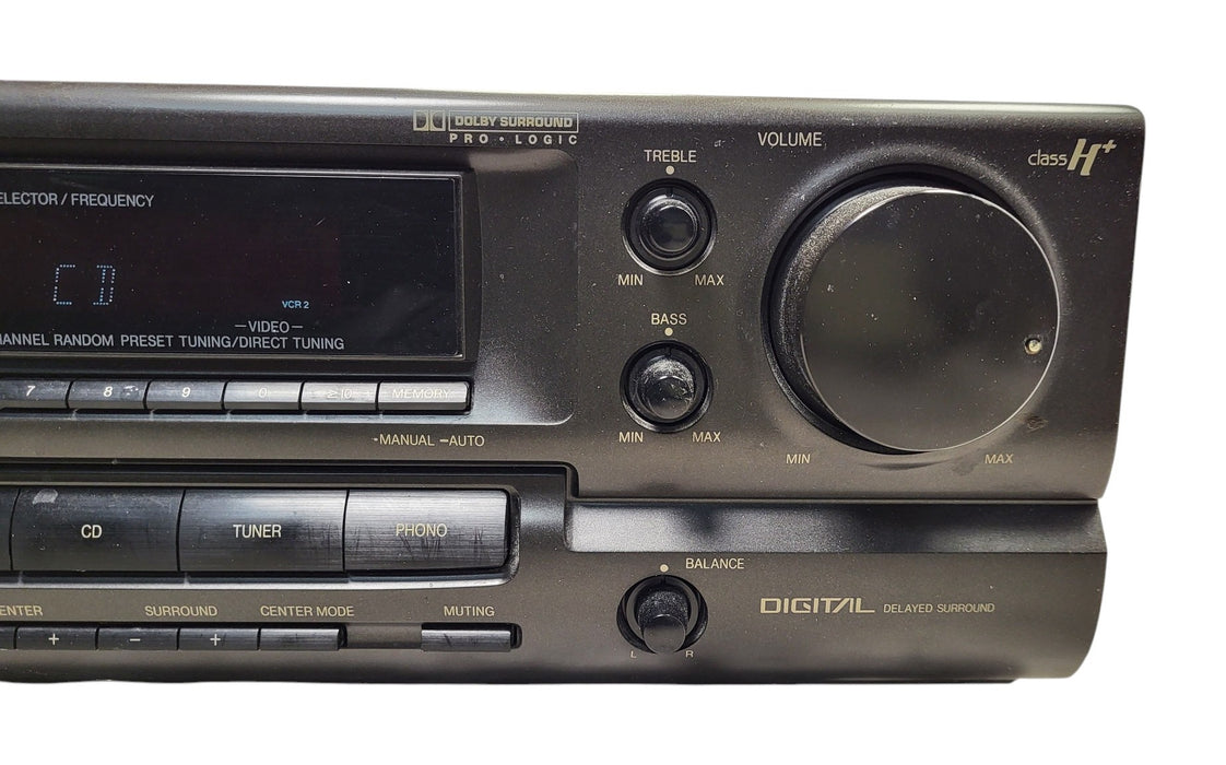 Technics SA-GX490 - AV Control Stereo Receiver Dolby Pro Logic