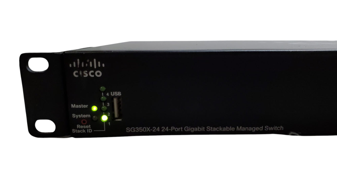 Cisco SG350X-24 - 24-Port Gigabit Stackable Managed Switch