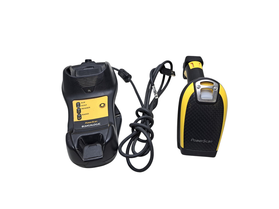 Datalogic PowerScan PM9500 Barcode Scanner with BC9030 Base Station USB