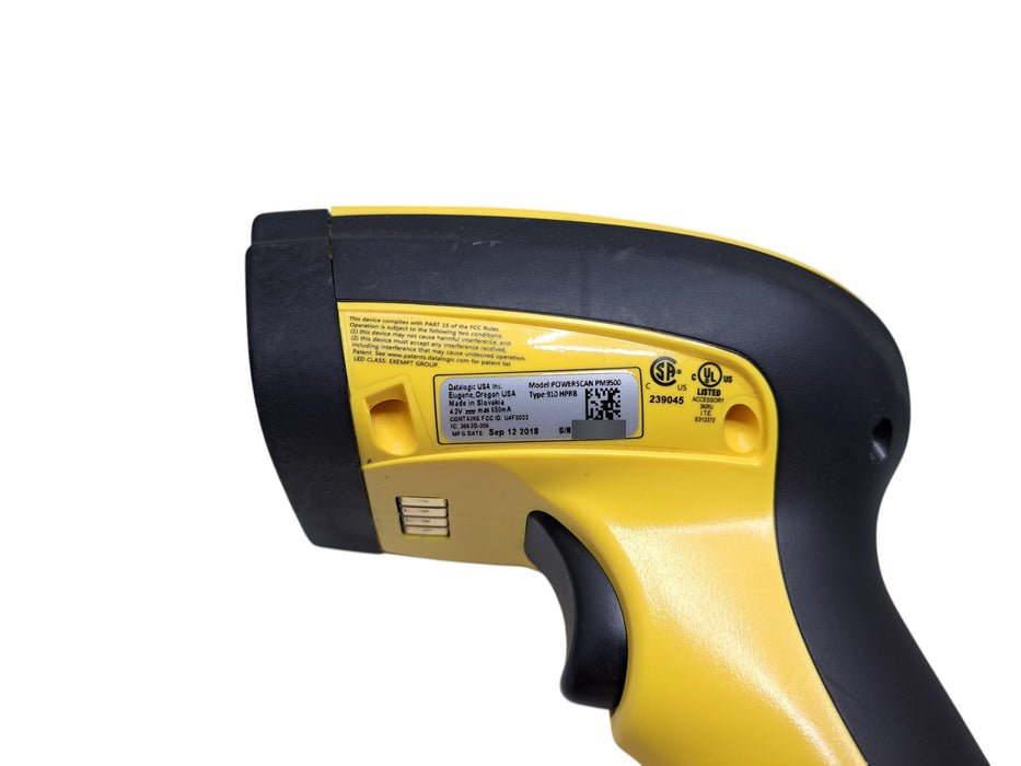 Datalogic PowerScan PM9500 Barcode Scanner with BC9030 Base Station USB