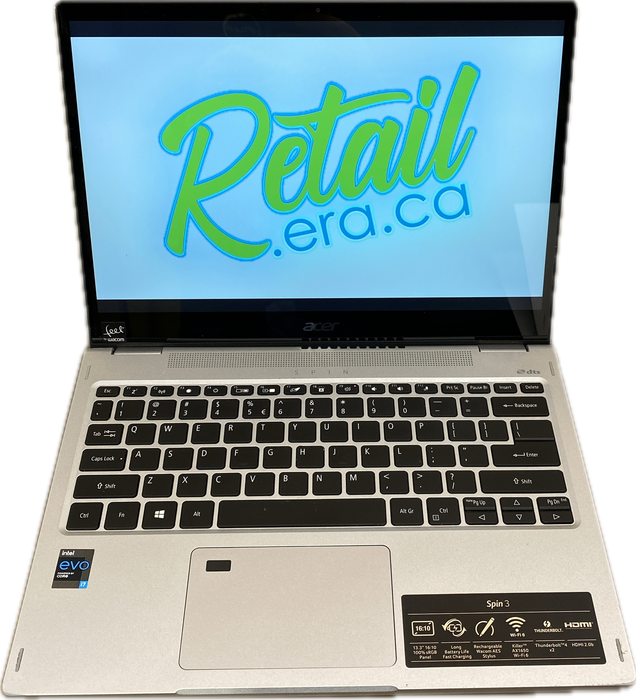 Acer Spin 3 SP313-51N "2K" TOUCH Intel Core i7-1165G7 2.80GHz 16GB RAM 256GB SSD