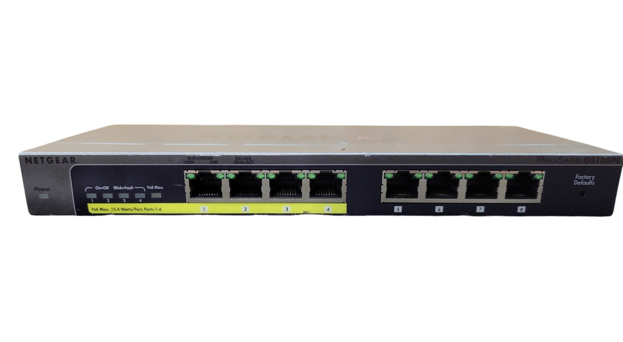 NetGear ProSafe Switch GS108PE