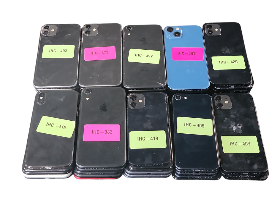 Lot of 48x Apple iPhone [A19xx - A28xx | B/C Condition][IHC-11]