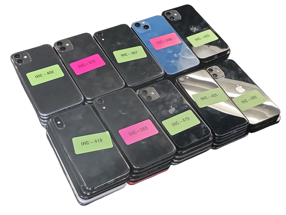 Lot of 48x Apple iPhone [A19xx - A28xx | B/C Condition][IHC-11]