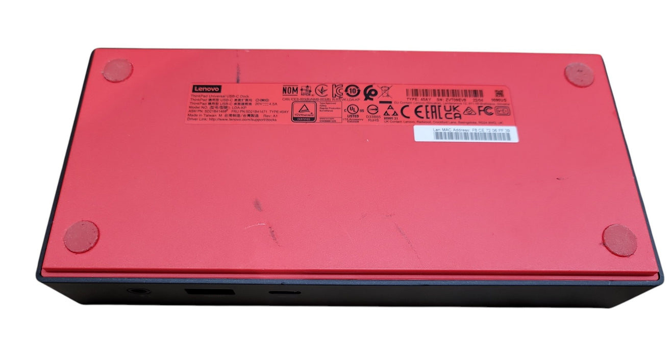 Lenovo ThinkPad LDA-KP Universal USB-C Docking Station