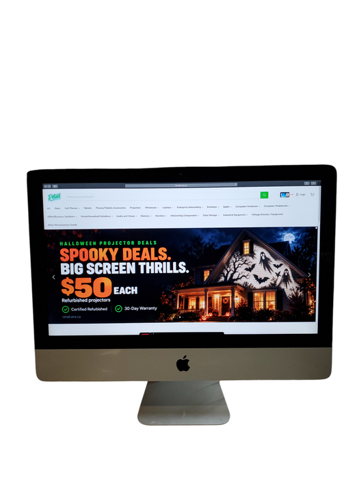 Apple iMac 21.5" A1418 Late 2012 Core i5-3330S 2.7GHz 8GB RAM 1TB HDD GT 640M