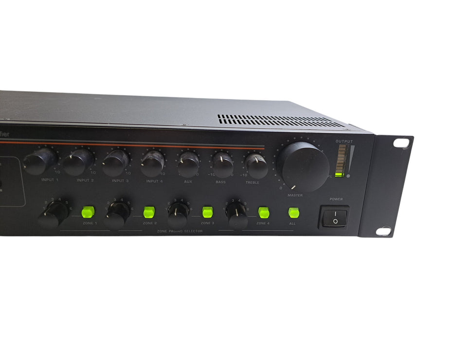 FACTOR X-7240-4 Four Zone Commercial Mixer Amplifier 70V/100V