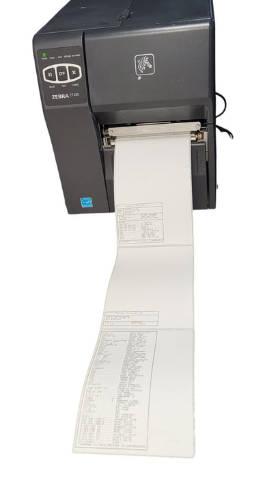 Zebra ZT220 Direct Thermal Label Printer - USB Serial Ethernet