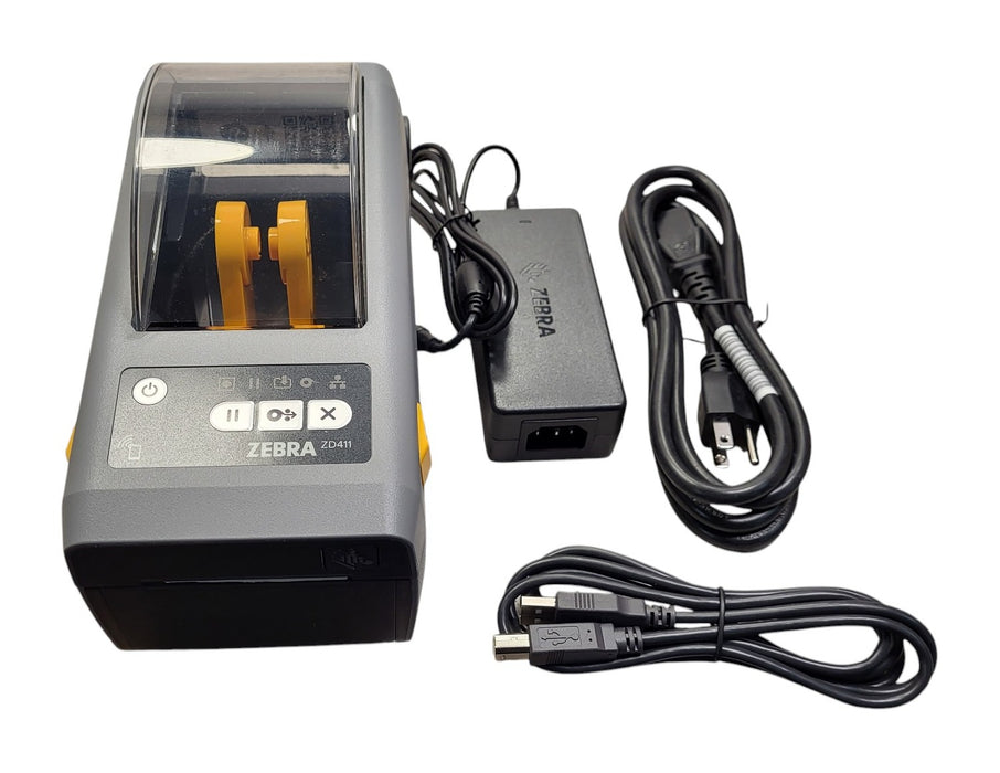 Zebra ZD411 - Direct Thermal Desktop Label Printer USB Ethernet Bluetooth