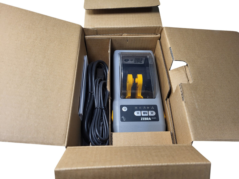 Zebra ZD411 - Direct Thermal Desktop Label Printer USB Ethernet Bluetooth