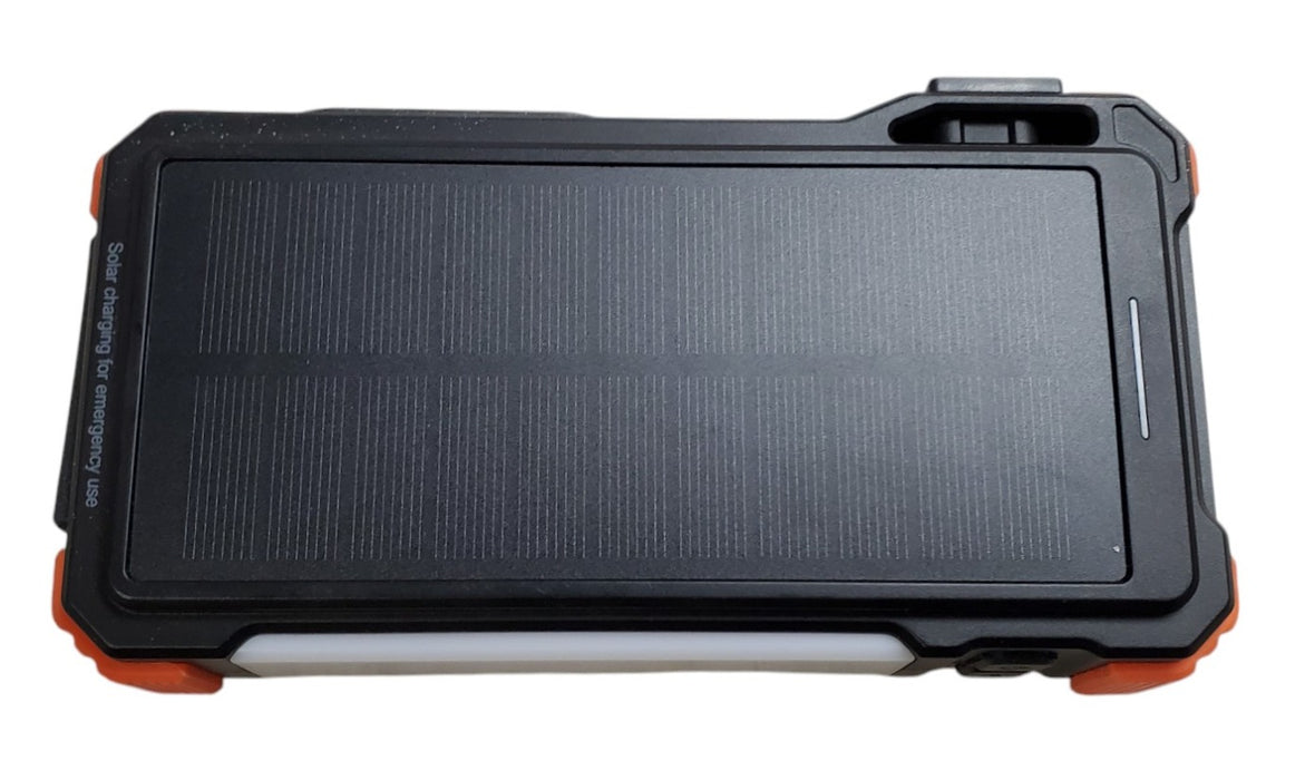 BLAVOR PN-W30 - 20000mAh Solar Power Bank Qi Wireless Charger Built-in Cables