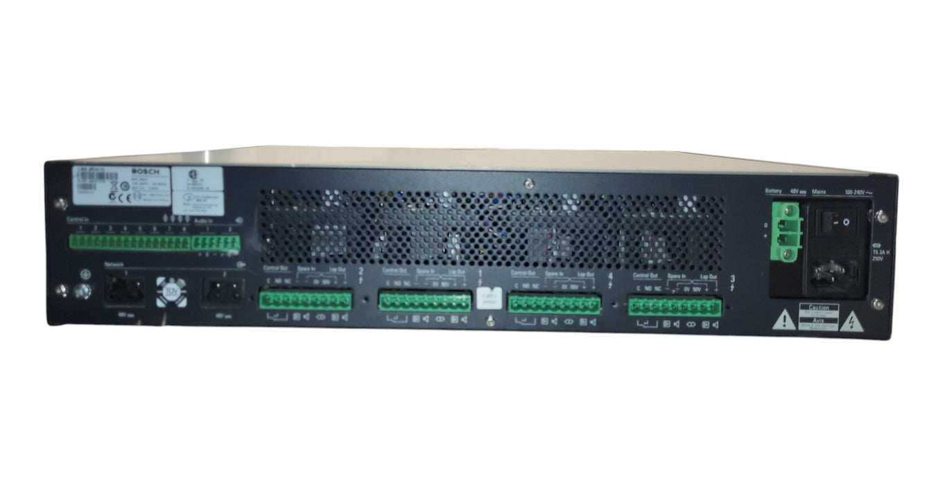 Bosch LBB 4424/10 Praesideo Power Amplifier 4x 125W