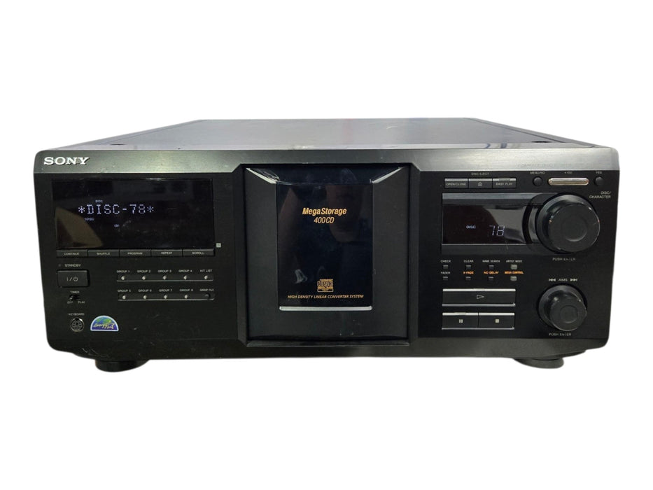Sony CDP-CX400 MegaStorage 400 CD Changer Player