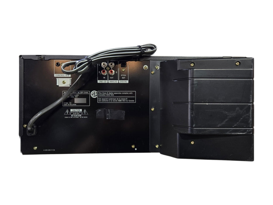 Sony CDP-CX400 MegaStorage 400 CD Changer Player