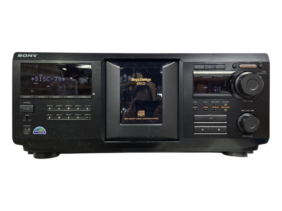 Sony CDP-CX400 MegaStorage 400 CD Changer Player
