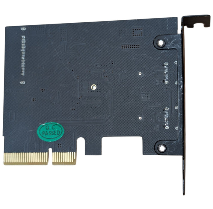 PCE2TYC-A31 VER006 PCIe x4 to 2-Port USB 3.1 Type-C Expansion Card