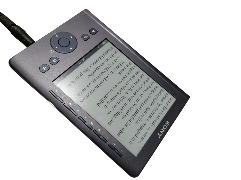 Sony Digital Book E Reader Model: PRS-300  Purple 5" Reader
