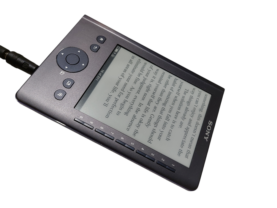 Sony Digital Book E Reader Model: PRS-300  Purple 5" Reader